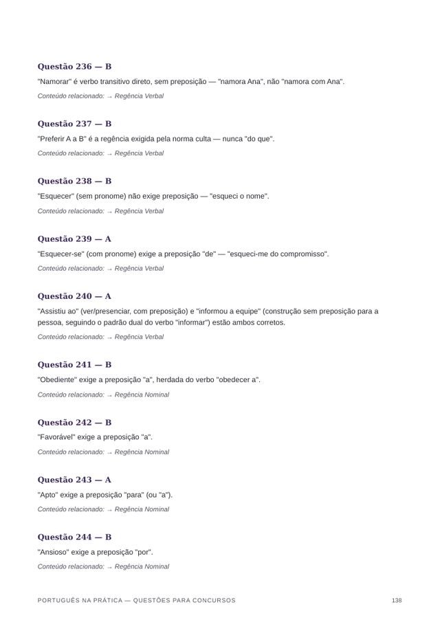 Preview do gabarito comentado do ebook